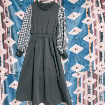 [ 새상품급 ] Dazy 블랙 긴팔 원피스 M