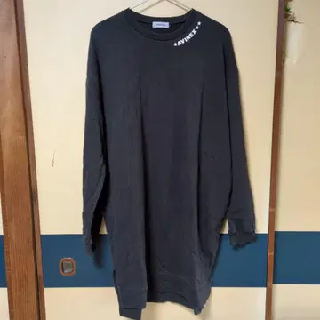 AVIREX Belle 긴팔 T셔츠 다크 그레이