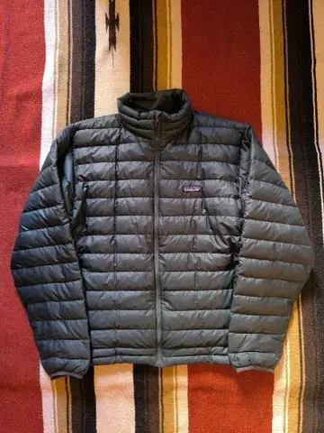 Patagonia 파타고니아 다운 스웨터 M 카키 84673F8