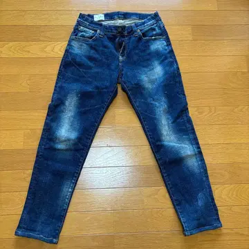 다크 블루 슬림핏 데님