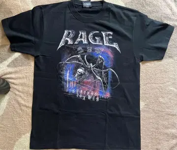 Rage 레이지 2010년 내방 일시 T셔츠 메탈 T셔츠 L 사이즈