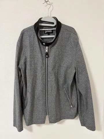 [ 새상품급 ] Schott 싱글 라이더 자켓 그레이 자켓 XL