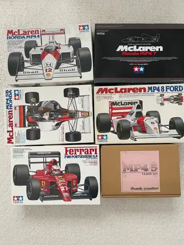 타미야 F1 모델 키트 1/20 5개 +MP4/5 트랜스 키트