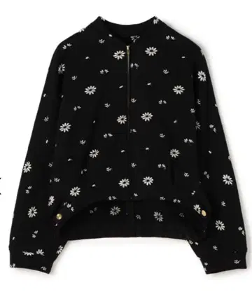 TOMORROWLAND 프렌치 테리 자수 집업 블루종