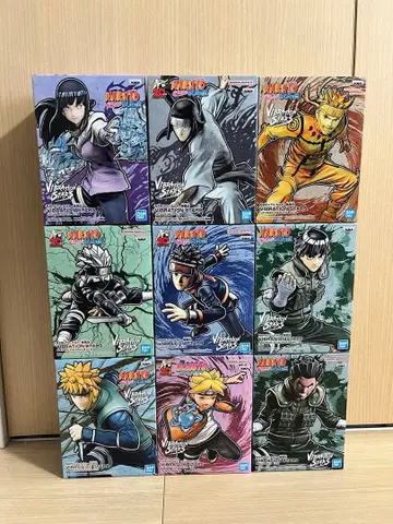 NARUTO 액션 피규어 9체 세트