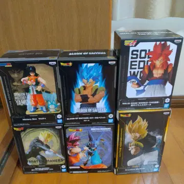 드래곤볼 피규어 6체 세트 묶음 판매