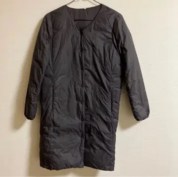 무인양품 경량 다운 코트 이너다운 S 방한 방재