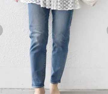 쉽스 슬림 테이퍼트 데님 로얄 블루 사이즈 S