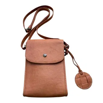 zucchero  에이징 가죽 숄더백