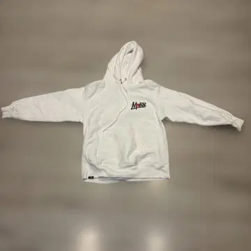 MOBB 화이트 후드 부착 후드티