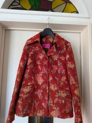 CHRISTIAN LACROIX 꽃무늬 테일러드 자켓 하자품