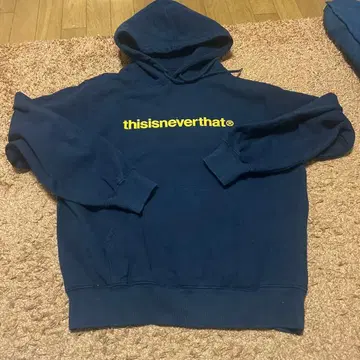 thisisneverthat 네바자 후드티 네이비 정품