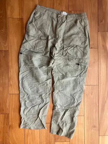 [ 90s ] 엘엘빈 네이비 컨버터블 팬츠 베이커 커브 팬츠