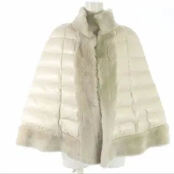 엠메티 EMMETI 무스탕 다운 판초