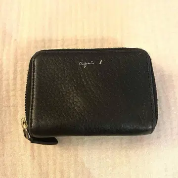 아네스베 블랙 3단 폴더형 지갑