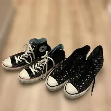 컨버스 하이컷 스니커즈 블랙