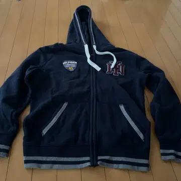 TOMMY HILFIGER 네이비 후드티 L