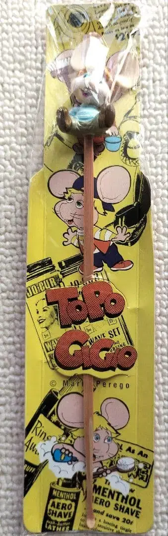 토포 지지오 TOPO GIGIO 귀이개 초레어 마스코트 미개봉 공식