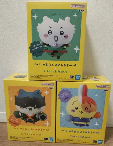 나의 히어로 아카데미아 치이카와 피규어 3체 세트 미개봉