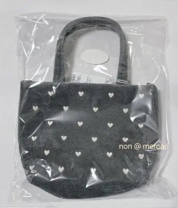 LOVERARY BY FEILER 페이러 라브라리 하트 백 그레이