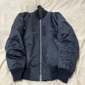 sacai MA-1 도킹 블루종