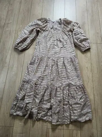 H&M 긴팔 프릴 원피스 XS