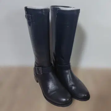 요스케 YOSUKE 롱 부츠 자키 부츠 천연 가죽 23.5