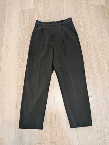 FRAMeWORK 발수강연 폴리에스테르 이지 팬츠 블랙