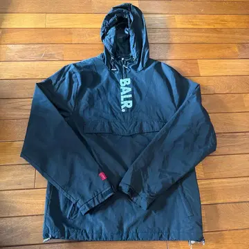 BALR. 후드 부착 나일론 자켓 L 블랙