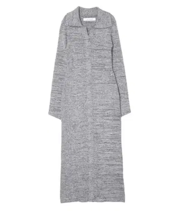 LAGUNAMOON 랜덤 리브 빅 칼라 니트 원피스