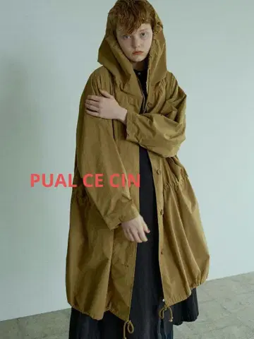 퓨어세신/Du noir 오버 사이즈 모즈 코트