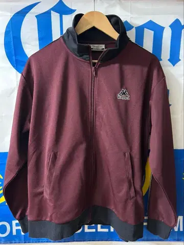 Kappa 버건디 트랙 자켓 M 사이즈 카파