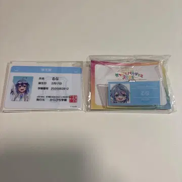 컬러풀 피치 루나 명찰 배지, 학생증 카라피치 파라다이스 2025