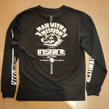 MAN WITH A MISSION 트리플 콜라보 롱 T L 사이즈