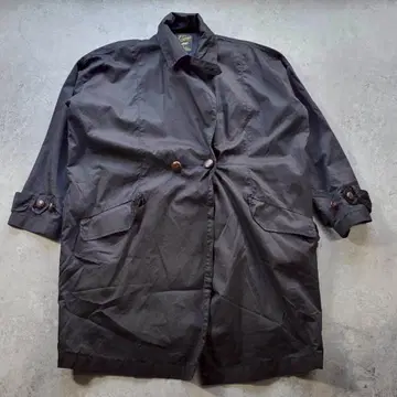 [새상품급] CIAOPANIC 워크 코트 롱 코트 블랙 FREE