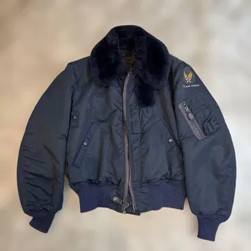 THE REAL McCOY'S B-15C 플라이트 자켓 네이비 36