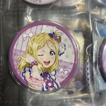 러브 라이브 선샤인 오하라 마리 소망이 하나로 이어져 캔뱃지 전시회