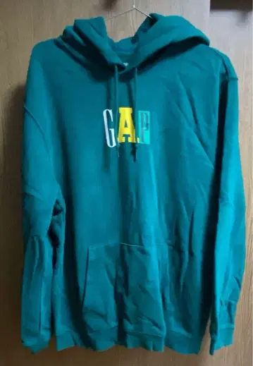 GAP 그린 플리스 후드티 L 사이즈