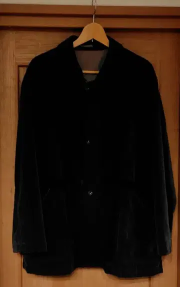 코듀로이 캐주얼 자켓 블랙