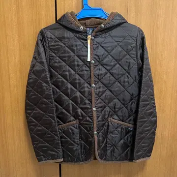 THE SMOCK SHOP 퀼팅 자켓 S 후드 부착