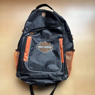 Harley-Davidson 백팩 블랙/오렌지