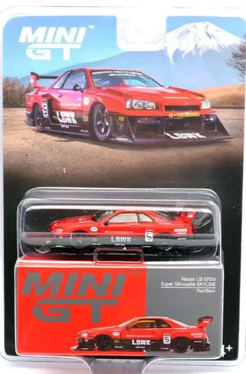 MINI GT Nissan LB-ER34 LBWK