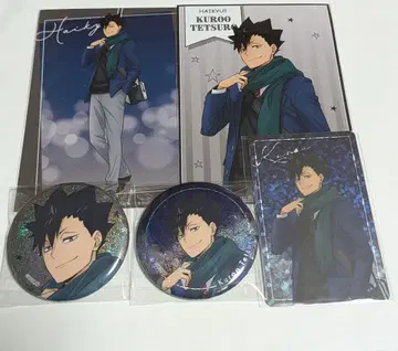 하이큐 요코하마 코스모월드 쿠로오 캔뱃지