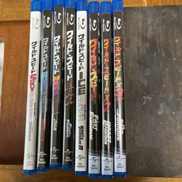 와일드 스피드 블루레이 세트 8작품