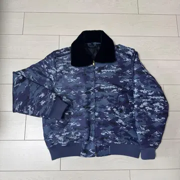 카모 패턴 MA-1 자켓 퍼 포함