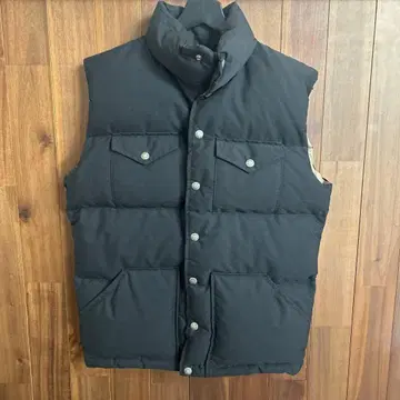 THE NORTH FACE 블랙 다운 베스트 USA제 브라운 택