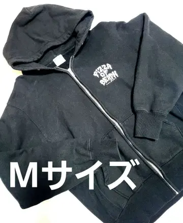 pizza of death 후드티 블랙 M