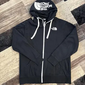 THE NORTH FACE 풀 집업 후드티 블랙