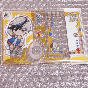 WIND BREAKER 체크 세일러 아크릴 스탠드 사쿠라 하루카