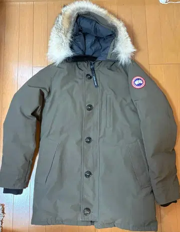 CANADA GOOSE 다운 자켓 올리브색